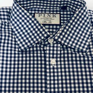 Thomas Pink dress shirt. Slim fit 16R French cuff